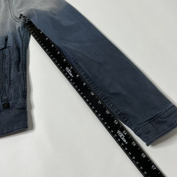 Lularoe Blue Ombre Kenny Denim Jacket Size Small - Picture 10 of 10